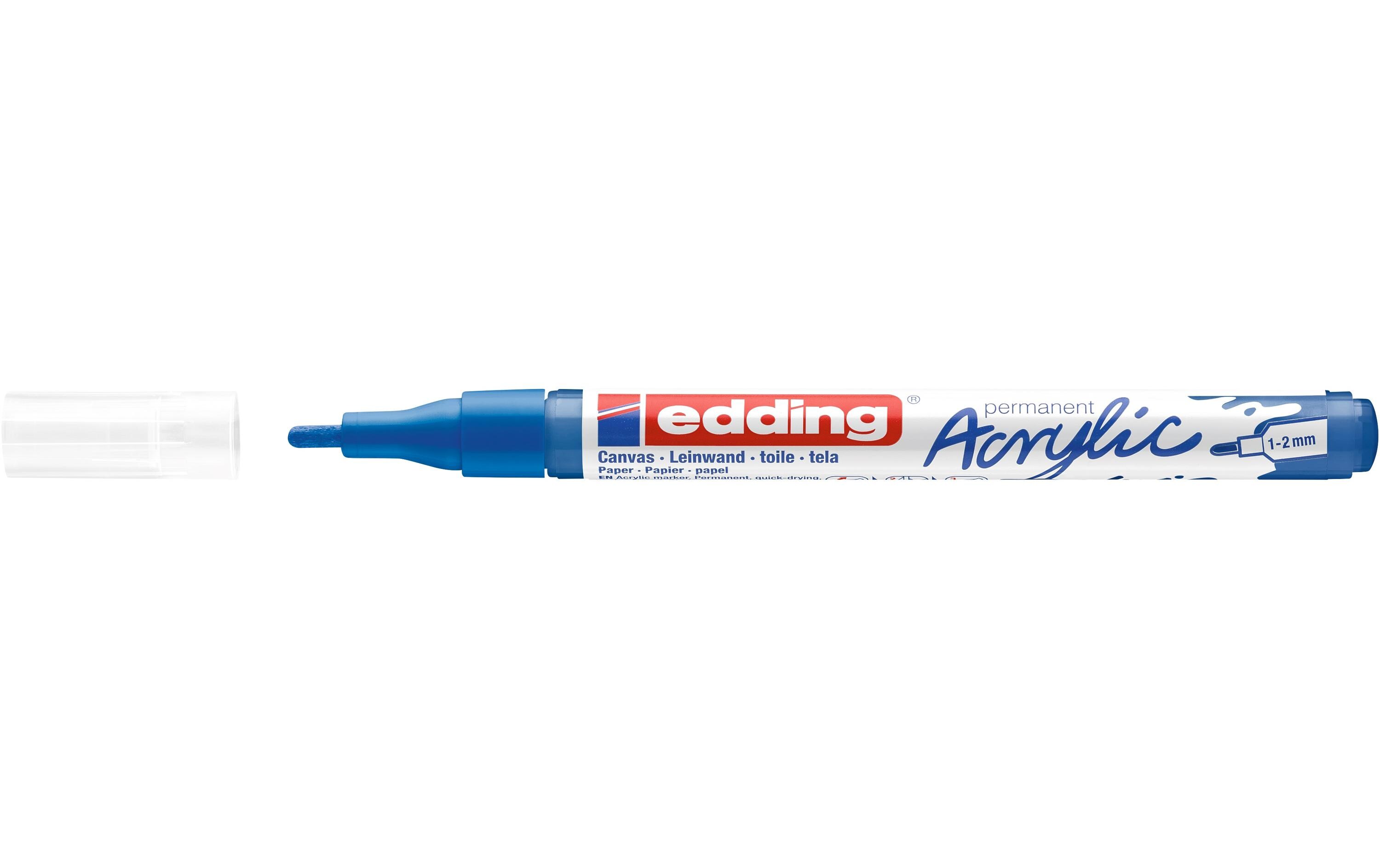 Acrylmarker 5300 Fein, BlauSchnelltrocknende Acrylstifte
