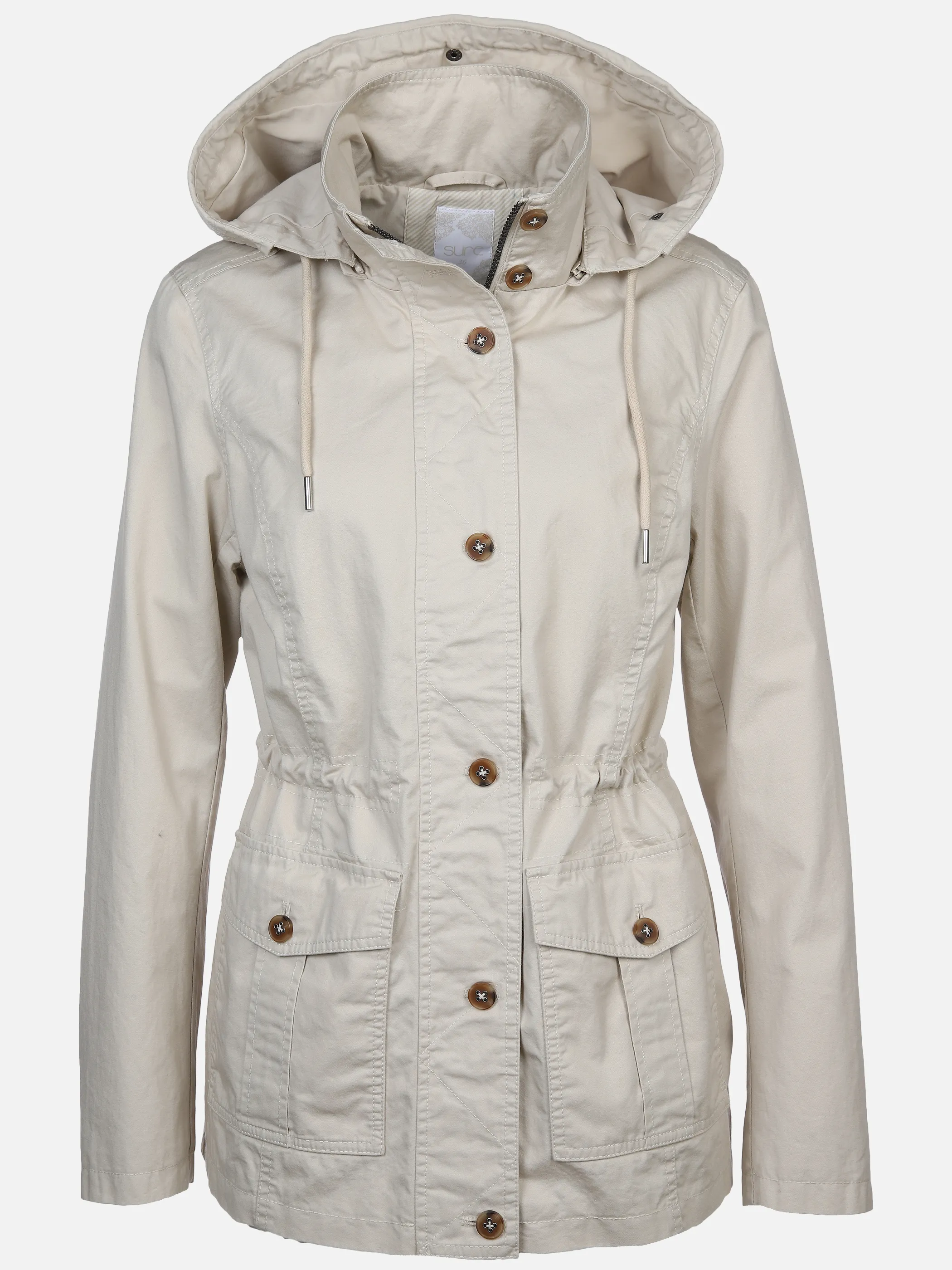 Damen Parka mit abnehmbarer Kapuze