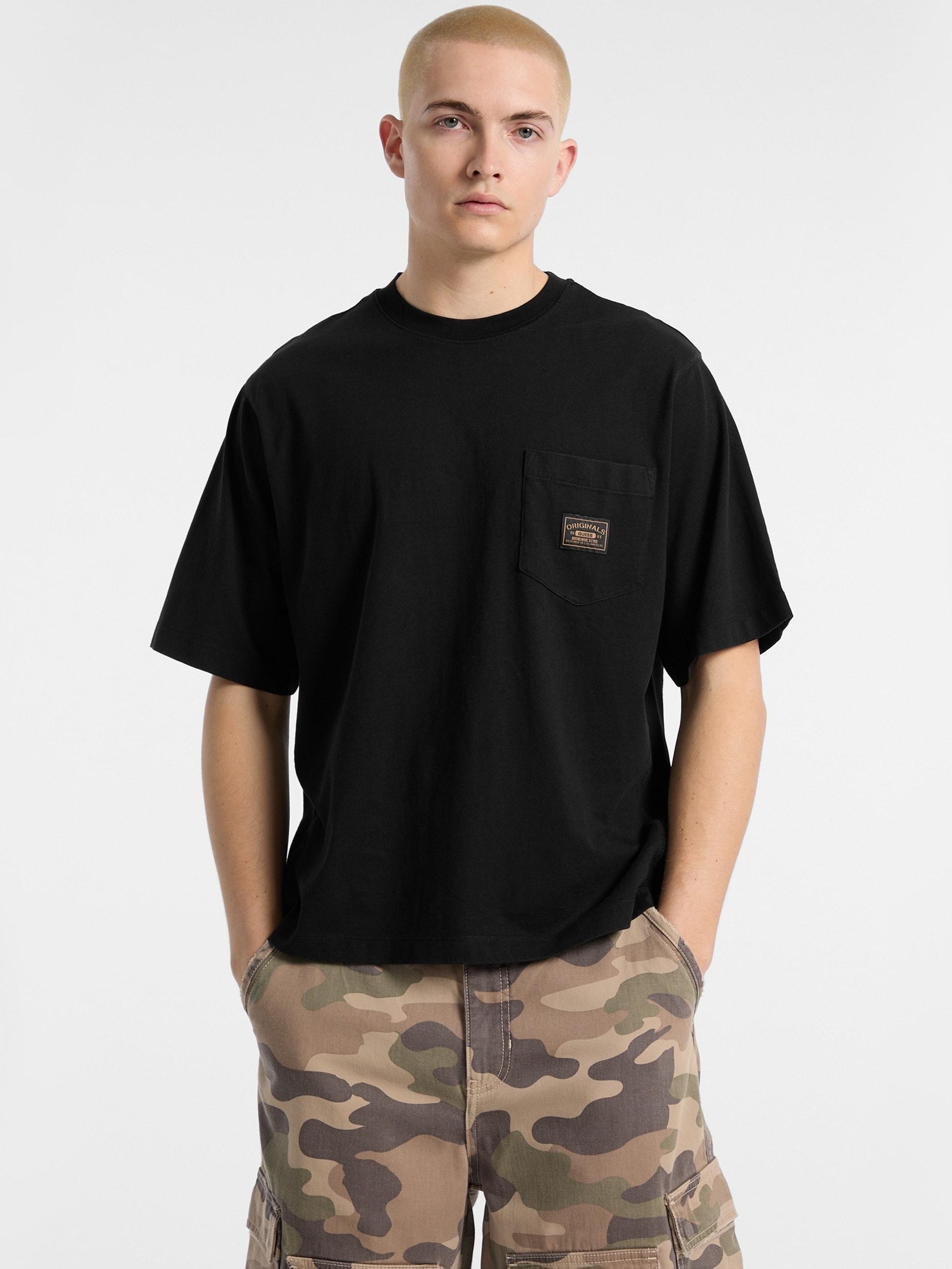 Camiseta GUESS Originals Eco Boxy Pocket