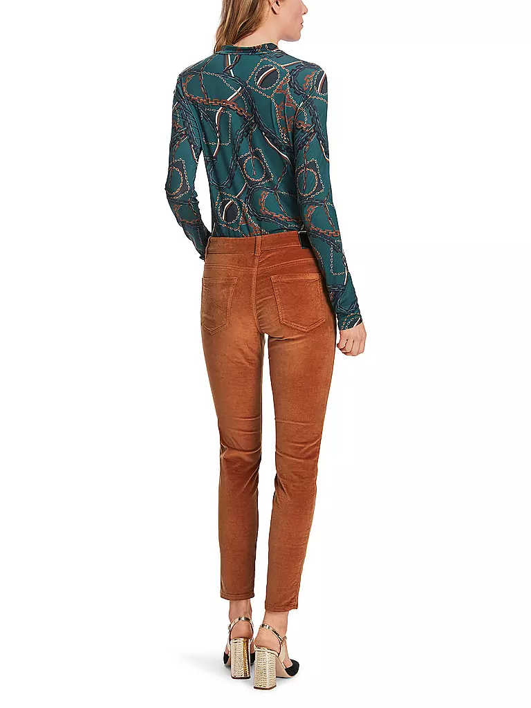 MARC CAIN Hose SILVI orange