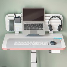 Sous-main, 70 x 36 cm, en PVC, transparent