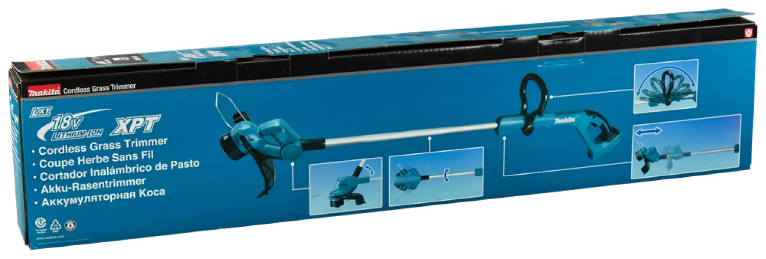Makita DUR193RT LXT 18V Li-Ion accu grastrimmer set (1x 5,0Ah) - 260mm