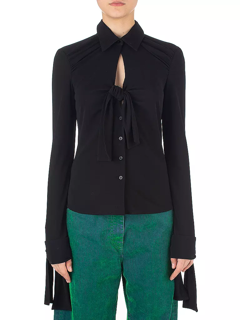 MSGM Bluse schwarz
