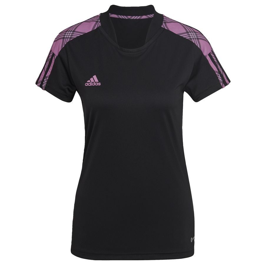 adidas T-shirt d'Entraînement Tiro - Noir/Rose Femme