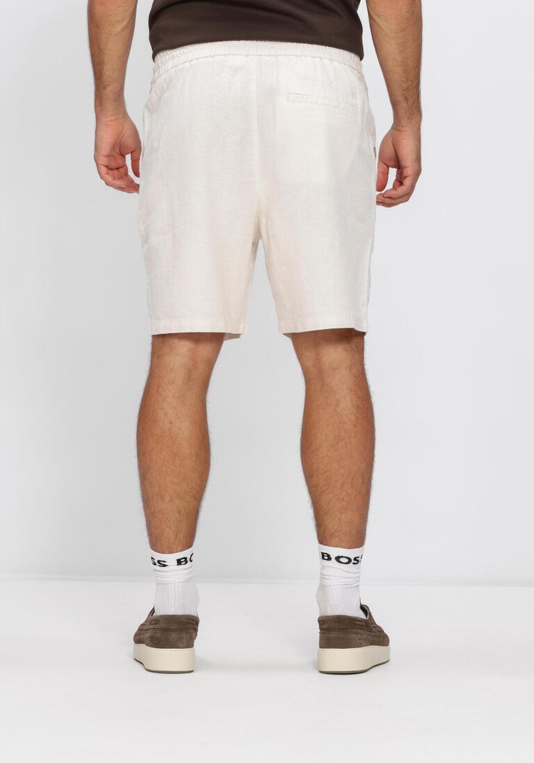 ecru les deux korte broek otto linen shorts