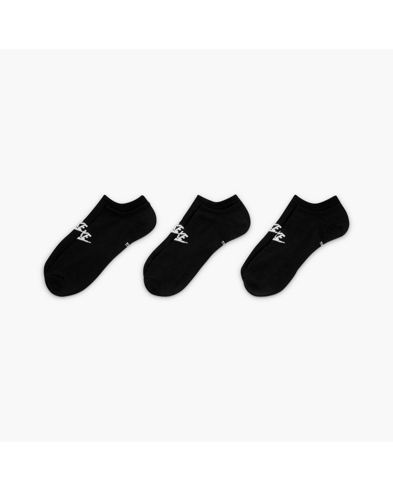 Lot de 3 paires de chaussettes Nike Sportswear Everyday Essential Noir