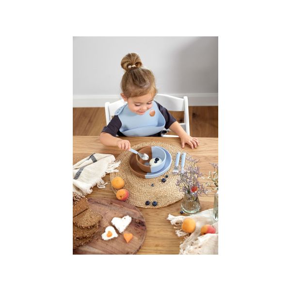 Lässig Slab Silicone Happy Rascals Smile Sky Blue