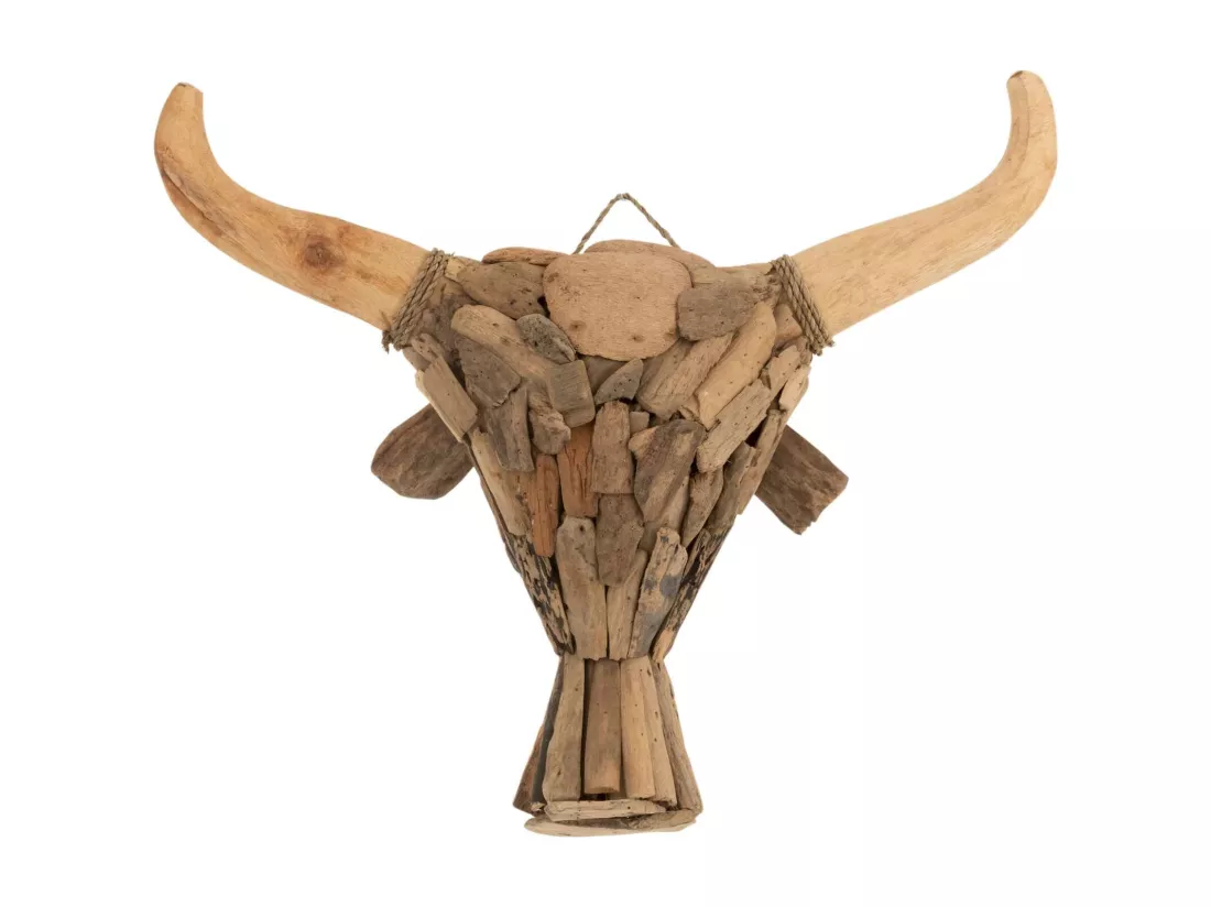 Décoration Taureau Hegins en Bois