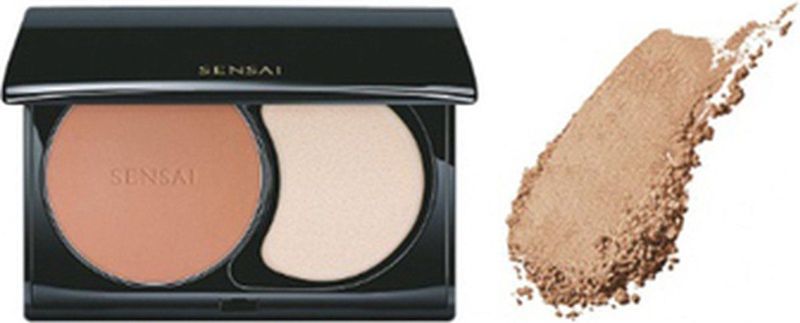 Sensai - Total Finish Poeder Foundation Navulling - Tint TF 204 Almond Beige - SPF 10 - 11 gr