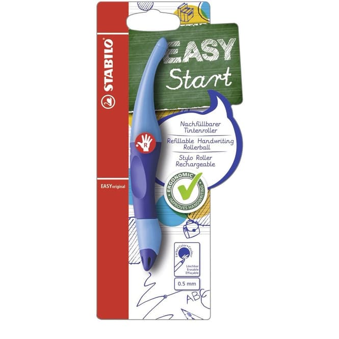 STABILO Easy Original - Tintenroller rechts - saphir
