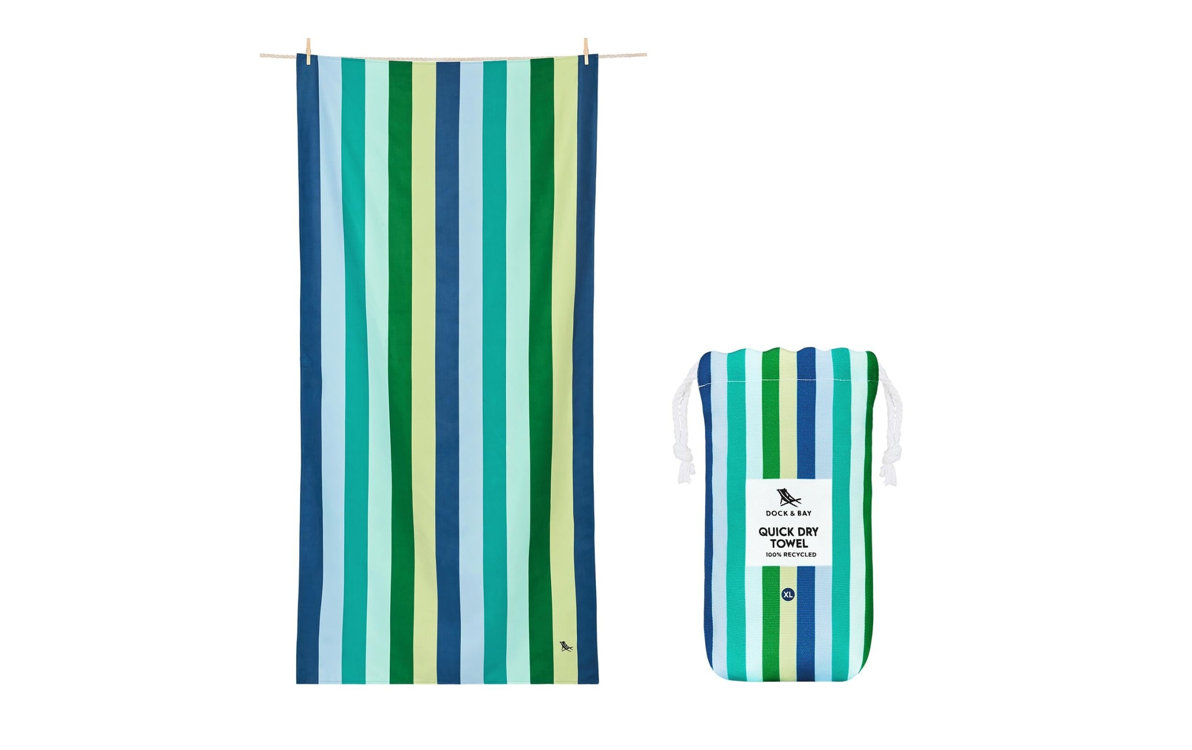 Strandtuch »Dock & Bay Cool Lagoon 200 cm x 90 cm«
