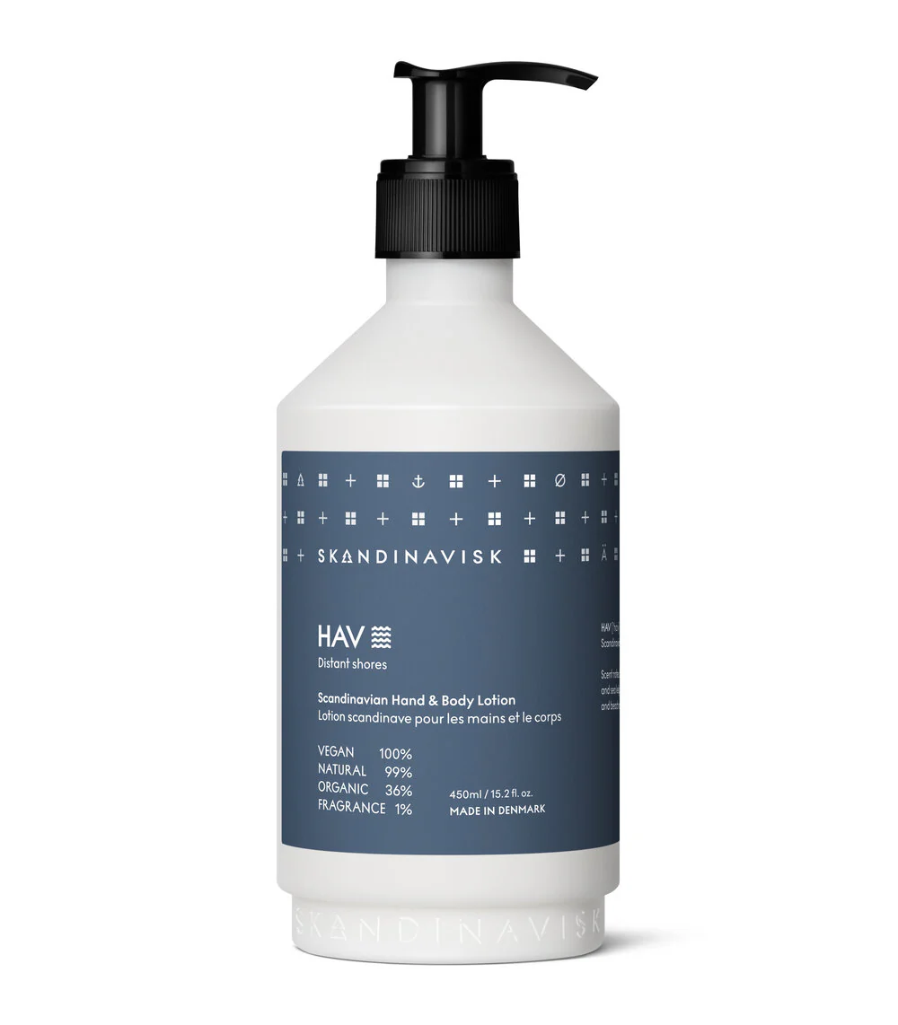 Skandinavisk  Hav hånd- & body lotion, 450ml. - Deep blue