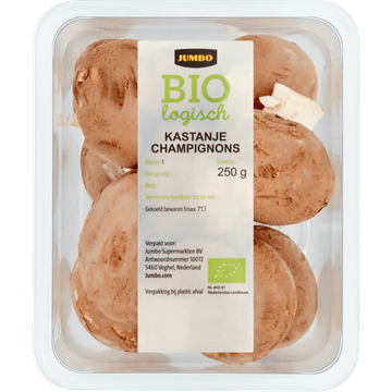 Jumbo Biologische Kastanjechampignon 250g