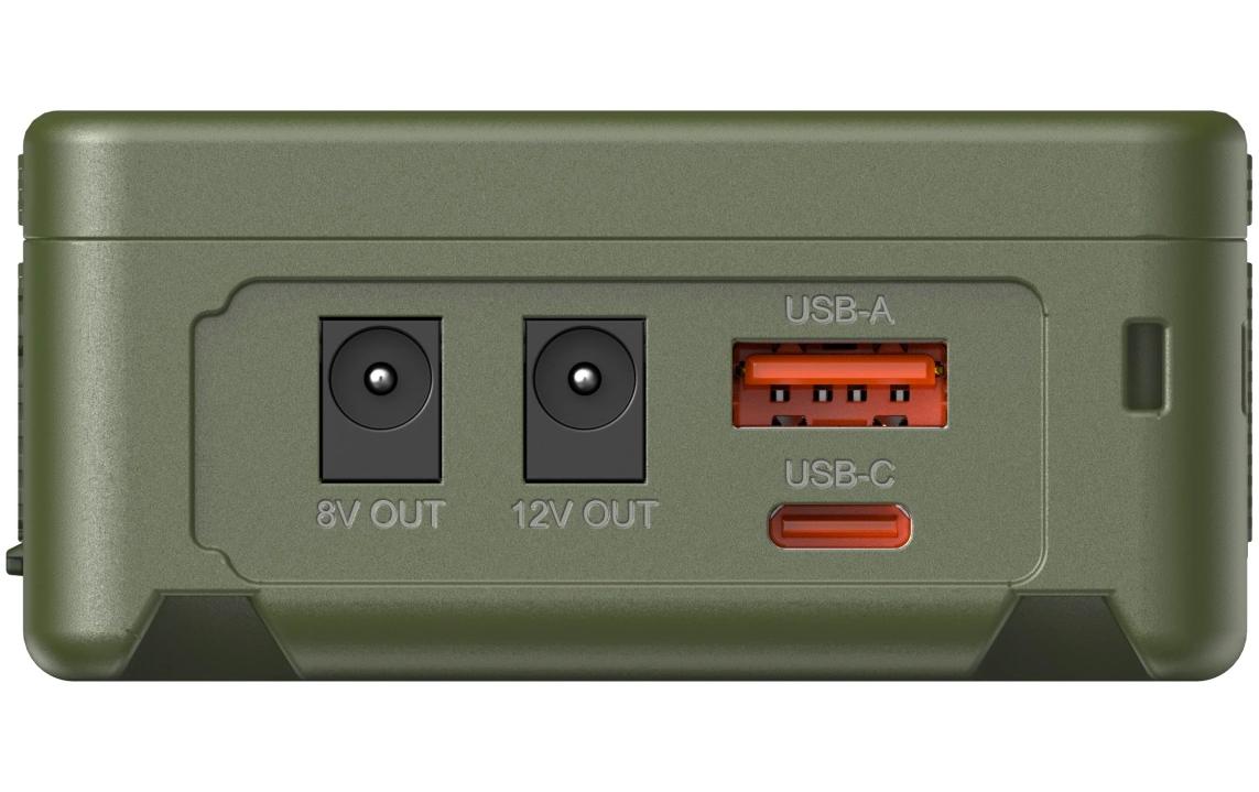 VB50 Mini V-Mount-Batterie Grün<br>Kompakter und leichter V-Mount-Akku