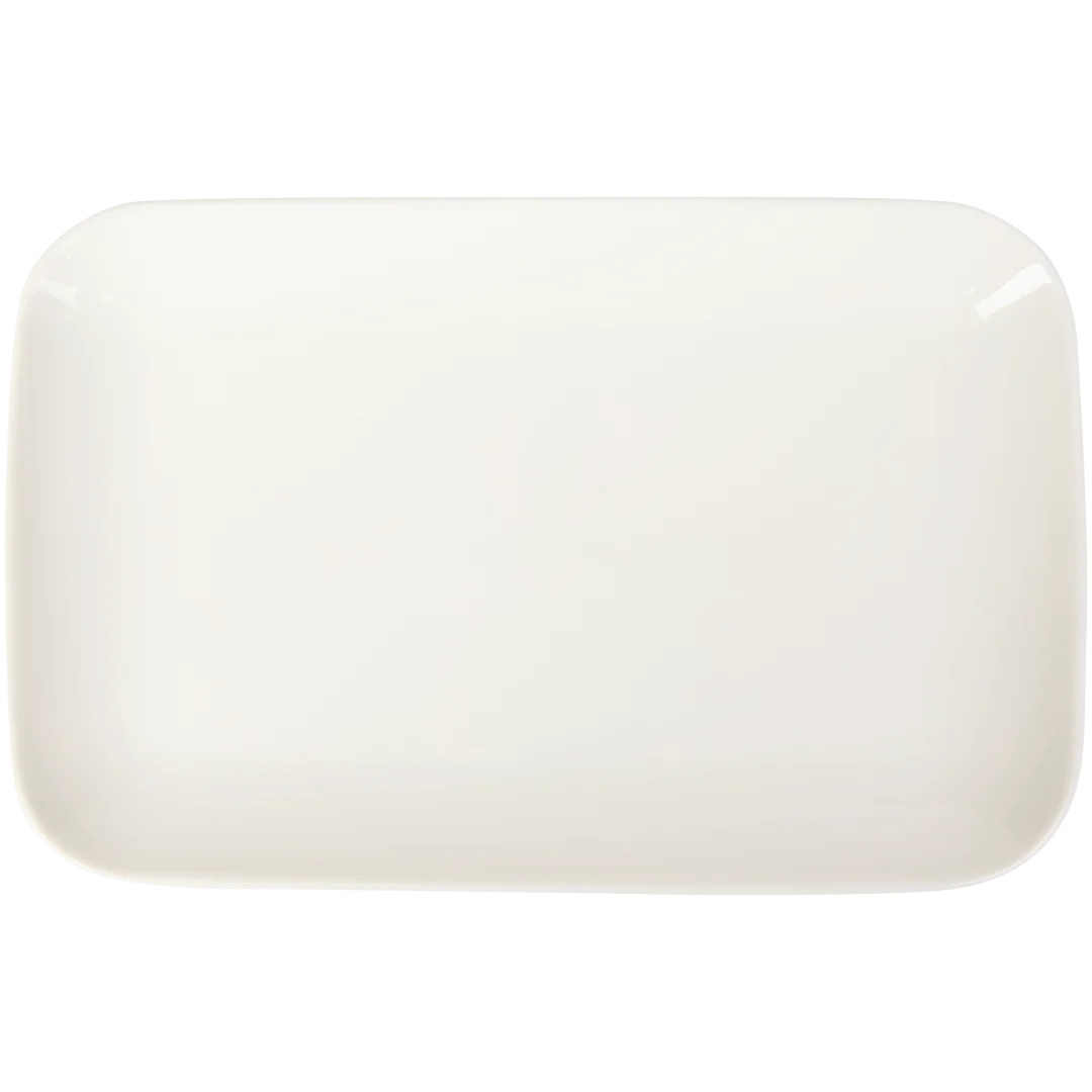 Assiette rectangulaire
