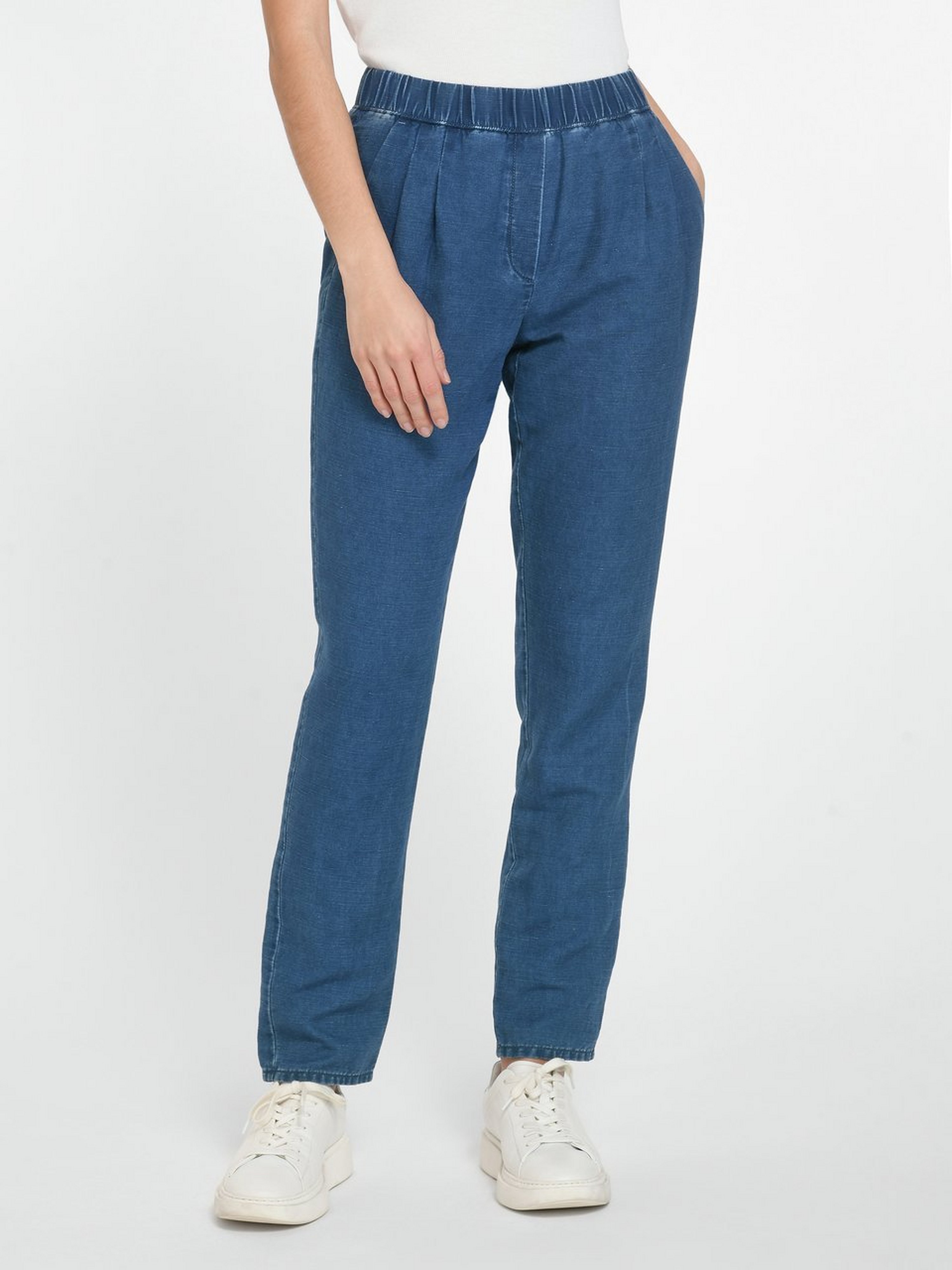 Schlupf-Hose im Chino-Stil