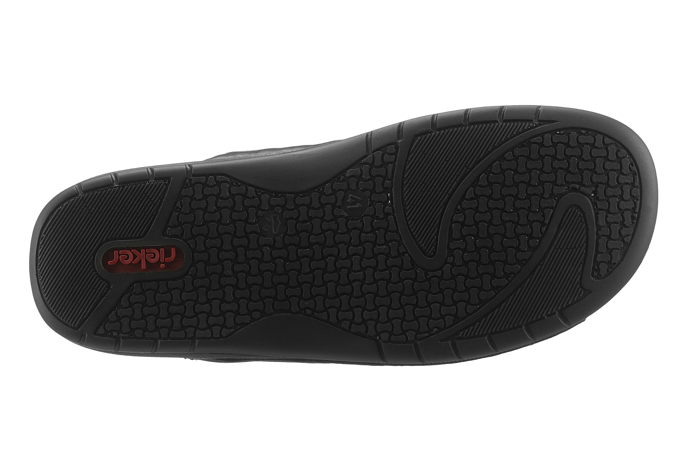 Rieker Pantolette  , Sommerschuh, Schlappen, Klettschuh, mit zwei Klettverschlüssen