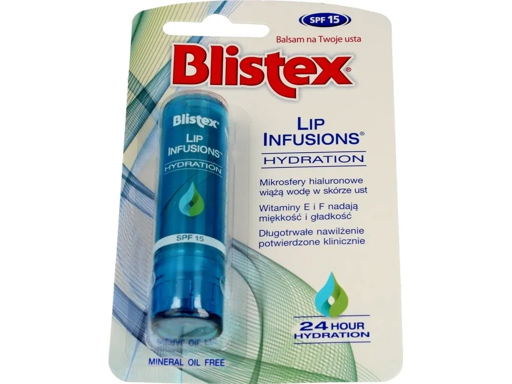 Blistex Lip Infusions fugtighedsgivende læbepomade SPF15 3.7g
