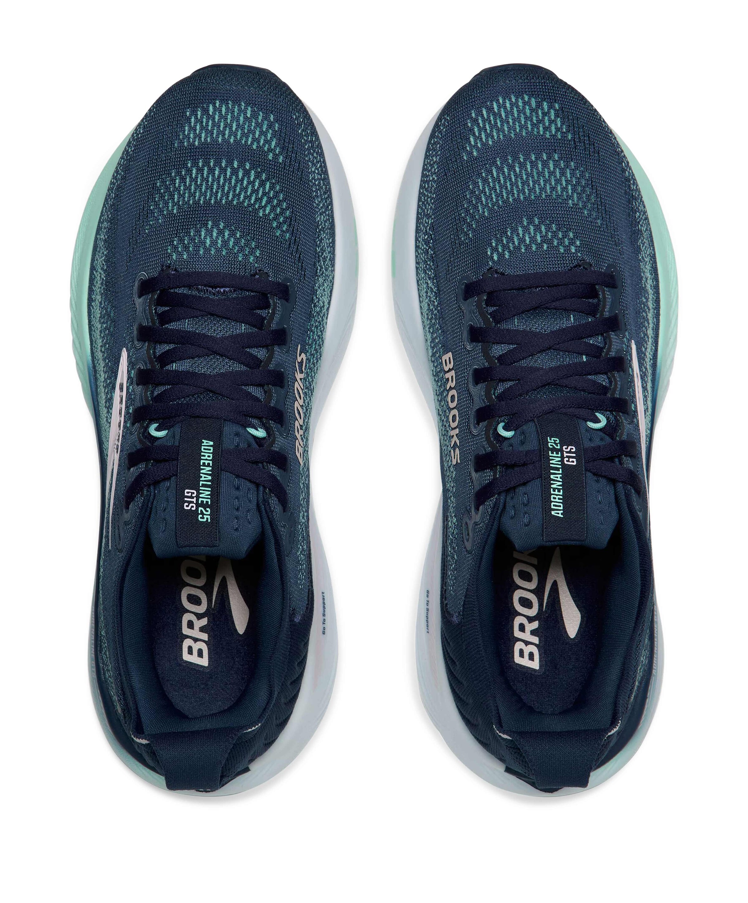 Brooks Adrenaline GTS 25 dames runningschoenen groen