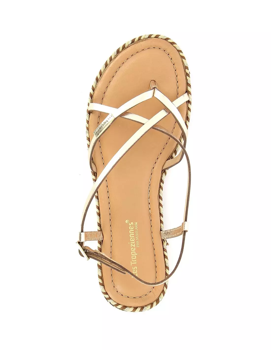 LES TROPEZIENNES HONATRE - Sandales & nu-pieds Or