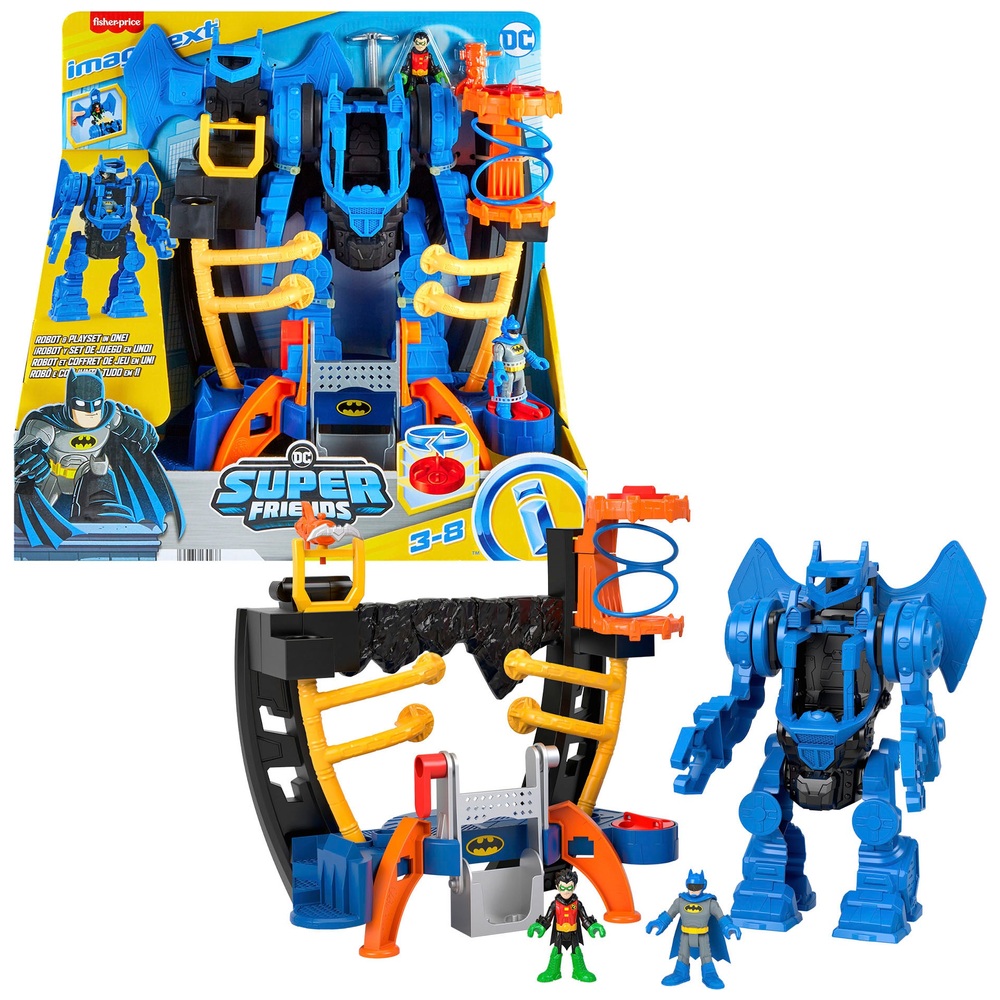Imaginext DC Super Friends Batman Robo Kommandozentrale
