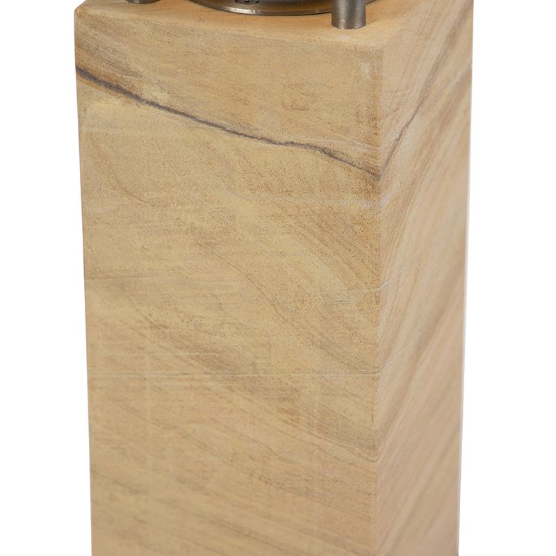 Moderne staande buitenlamp zandsteen 40 cm - Grumpy