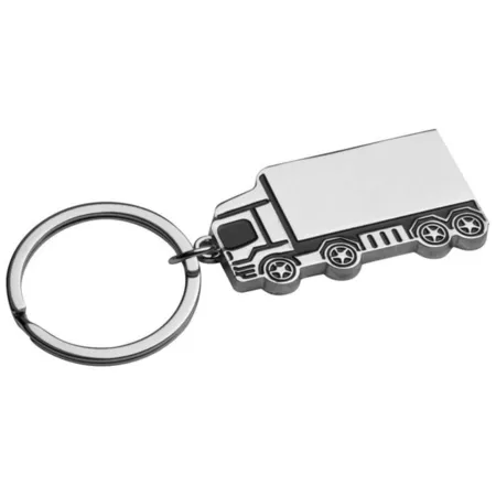 Macma Metall-Schlüsselanhänger LKW aus hochglänzendem Metall
