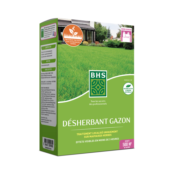 Désherbant gazon 225ml jusqu'à 500 m2