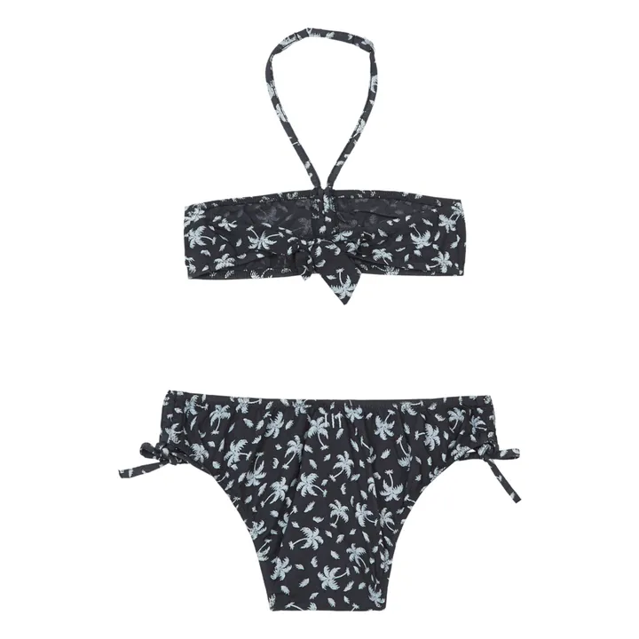 Sunchild Maillot de Bain 2 pièces Imprimé Marathi | Noir