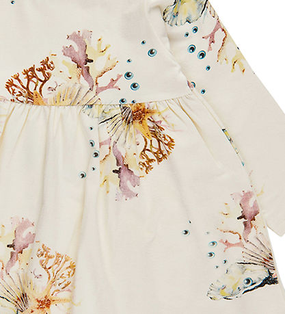 The New Siblings Kleid - TnsGaige - White Swan Coral