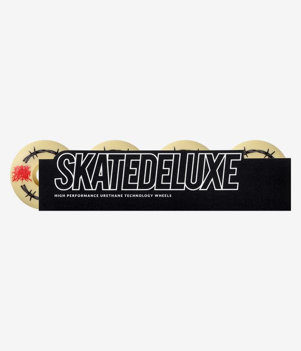 skatedeluxe Barbwire Conical ADV Rollen (natural) 58mm 100A 4er Pack