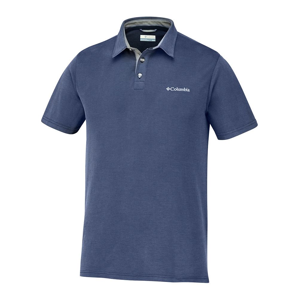 Columbia NELSON POINT - Polo Homme collegiate navy