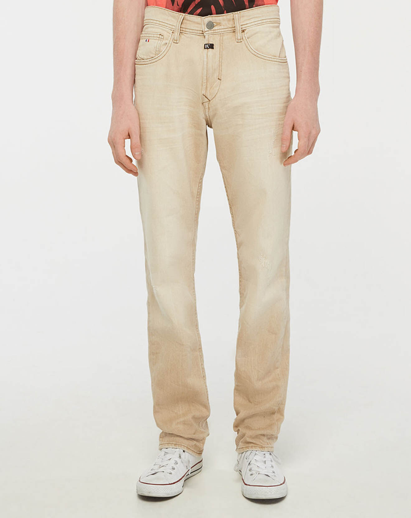 Kaporal 5 Jean Droit Datte beige