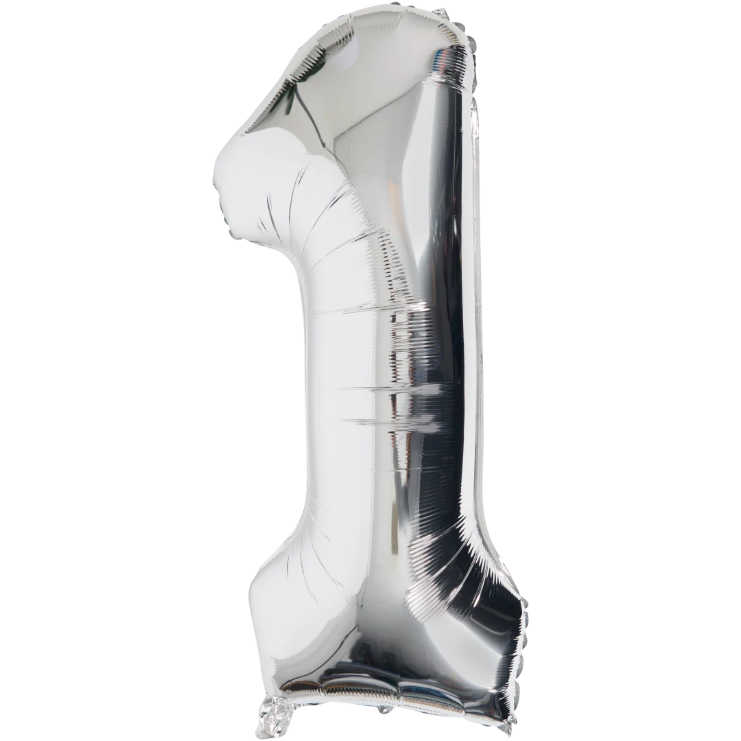 Folieballon cijfer 86 cm | diverse kleuren