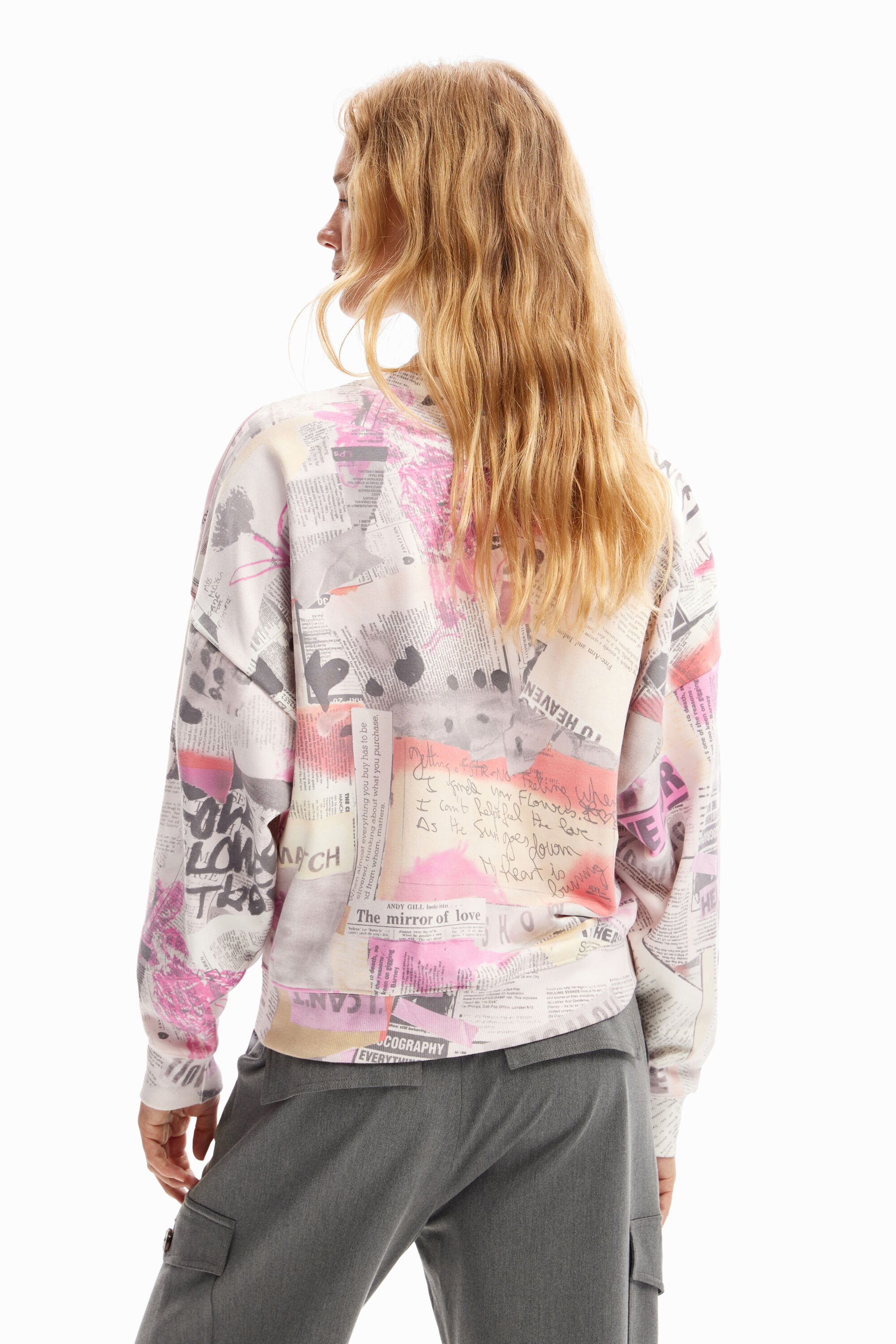 Sweat-shirt oversize journal