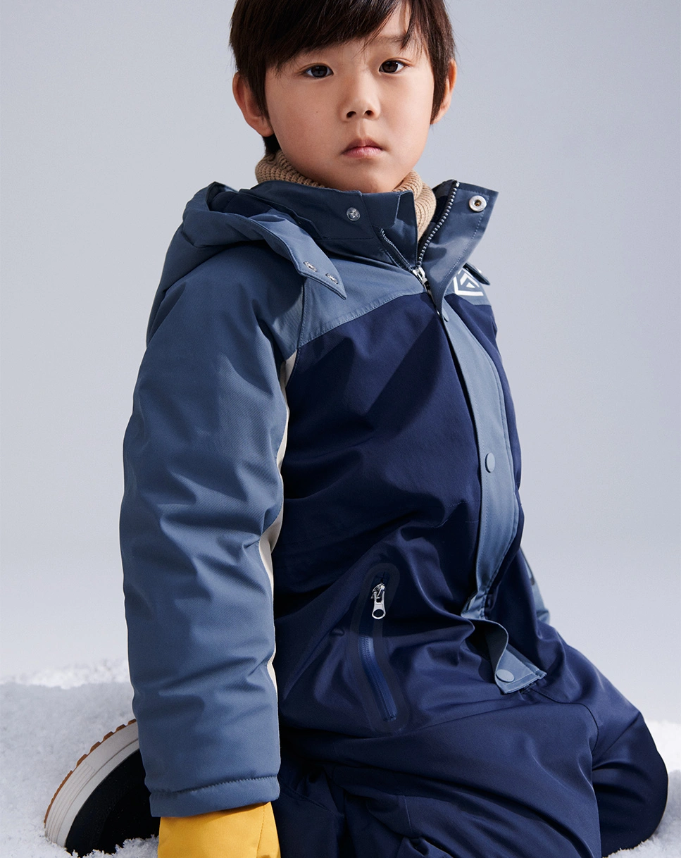 Schneeanzug SUNE in whale blue