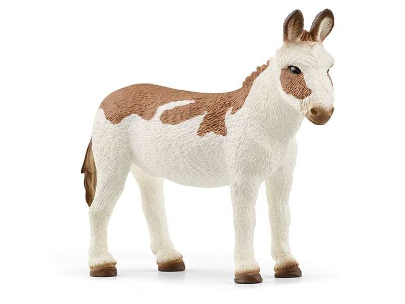 Schleich Spielzeugfigur Farm World Esel Spielzeug-Tierfigur