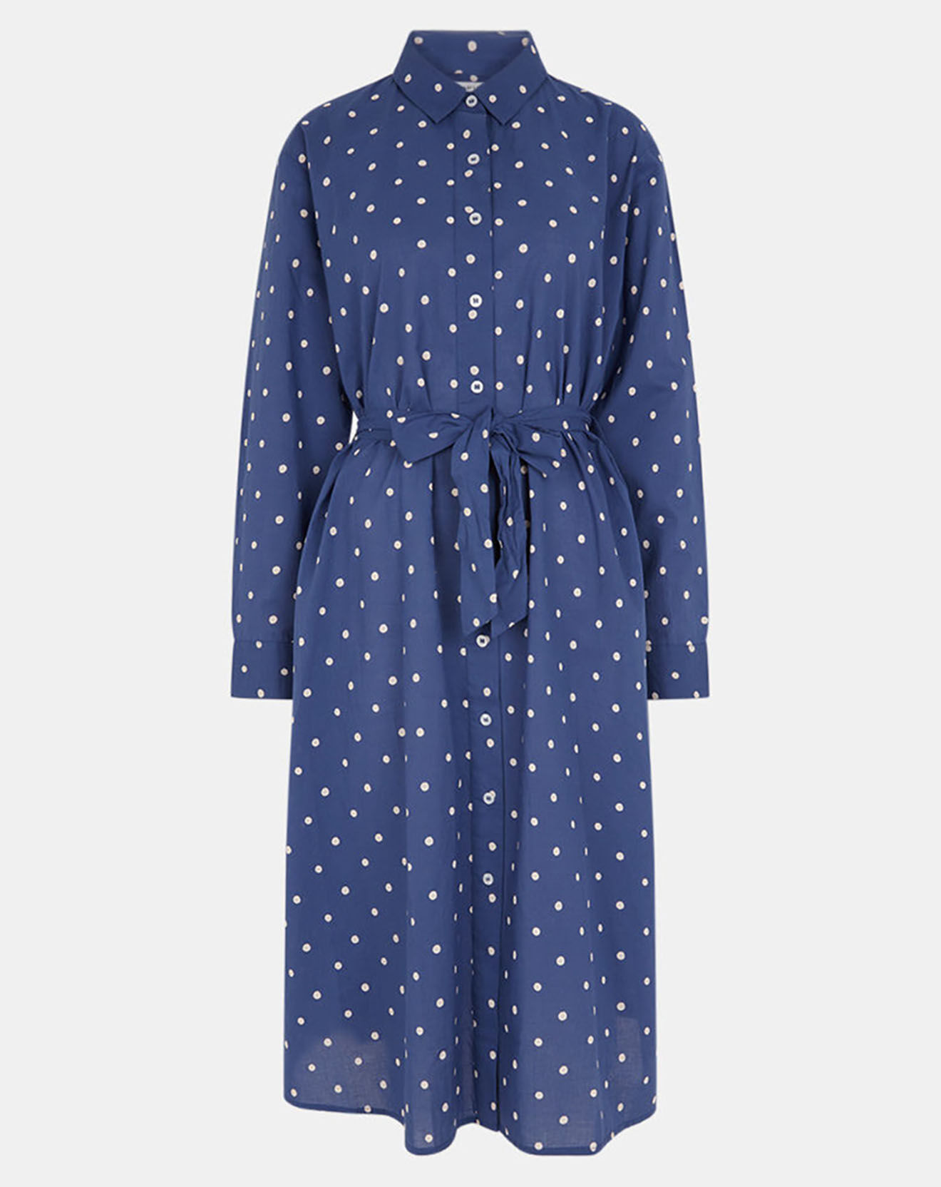 Jodhpur Robe Ramelia indigo bleu/écru