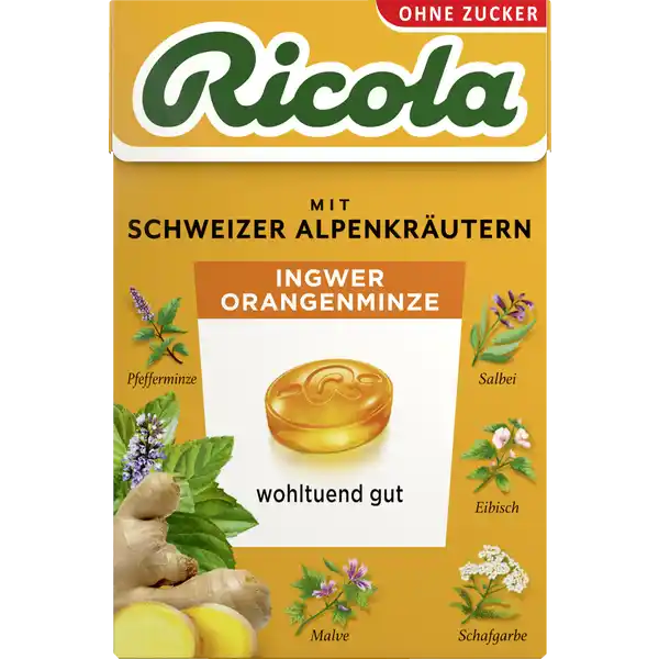 Orangenminze Box