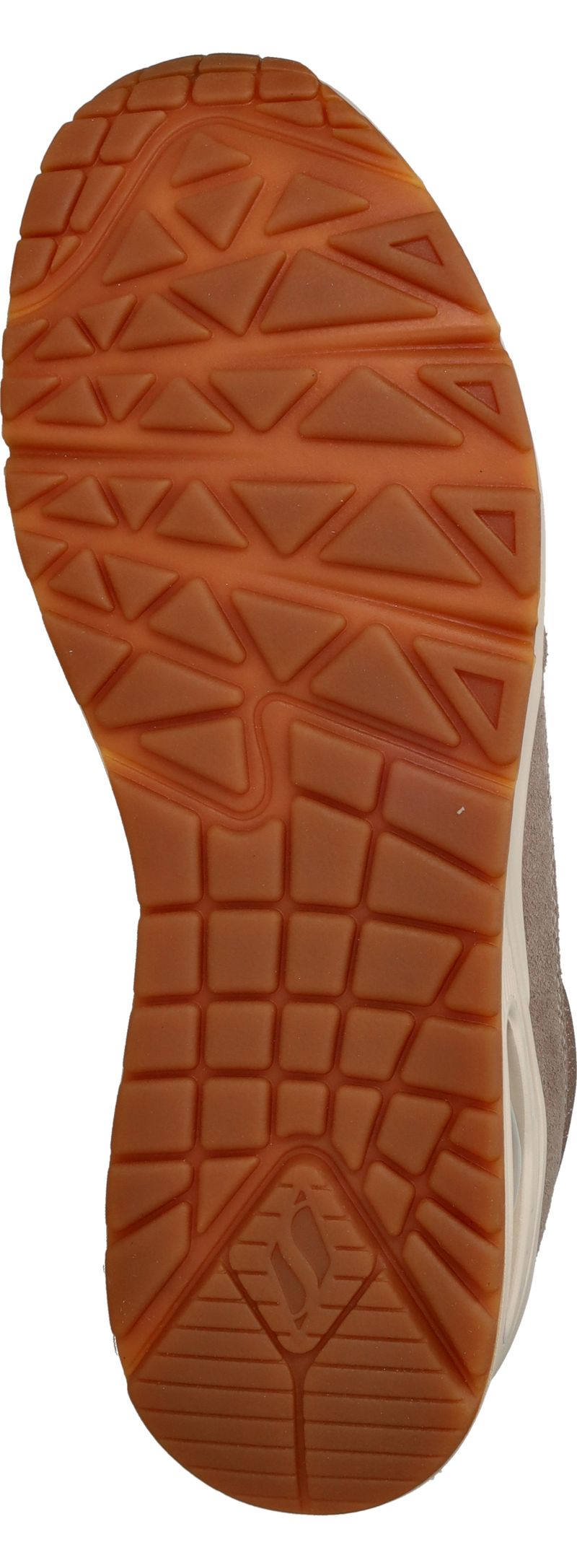 Skechers Uno Veterschoenen Beige Dames