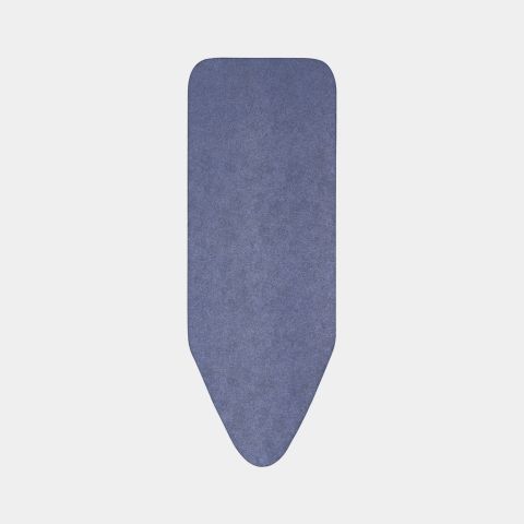 Strijkplankhoes C, 124x45 cm, 8 mm foam - Denim Blue
