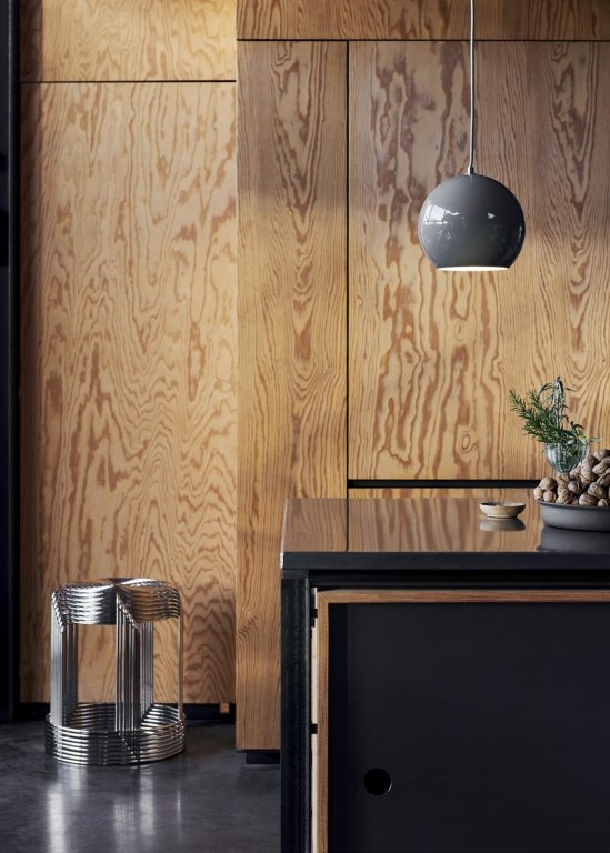 &tradition Topan VP6 hanglamp Ø21 Grey Beige