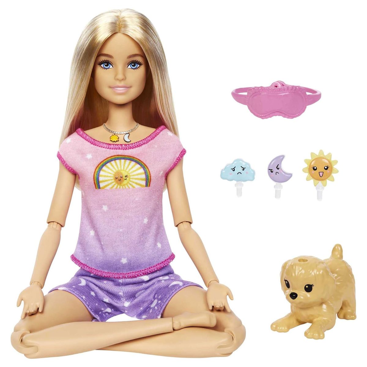 Mattel HHX64 - Barbie - Self Care - Rise & Relax Meditations Barbie