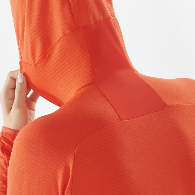 ESSENTIAL LIGHTWARM  Midlayer-Kapuzenjacke Damen