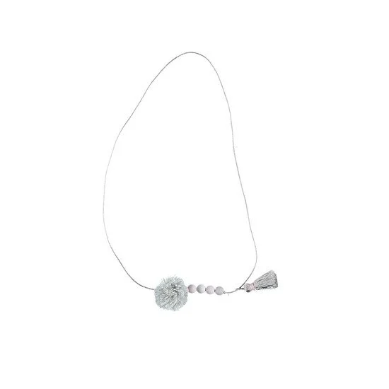 Collier Fille pompom   argenté        Taille unique   de               Noukies