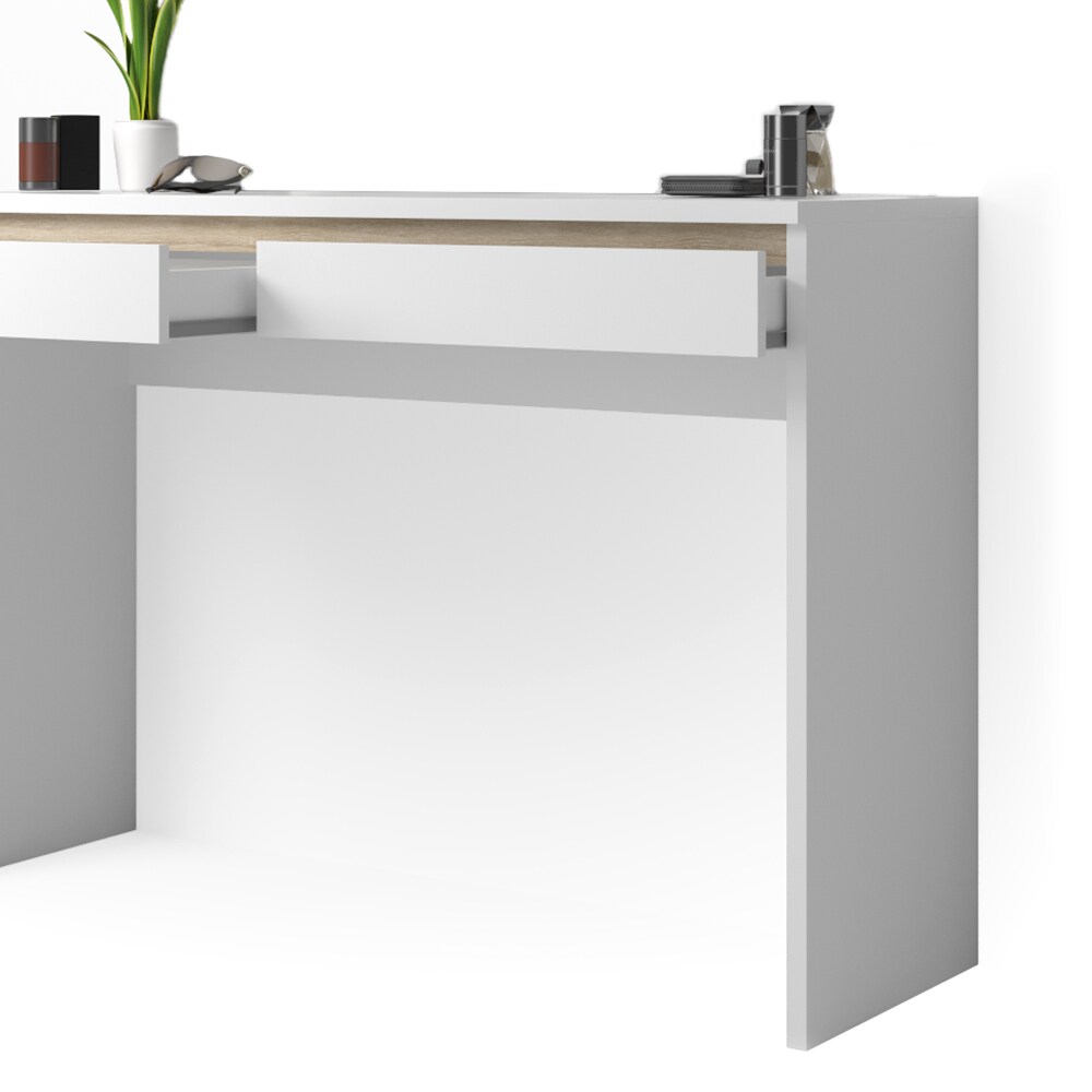 Vicco Schminktisch Emma Weiß Sonoma 120 x 83 cm Schlafzimmer