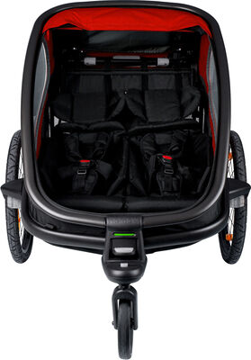 Hamax Outback Sykkelvogn, Red/Black