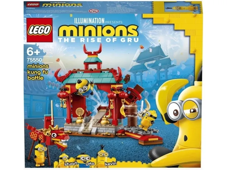 LEGO Minions 75550 Minions kung fu-kamp