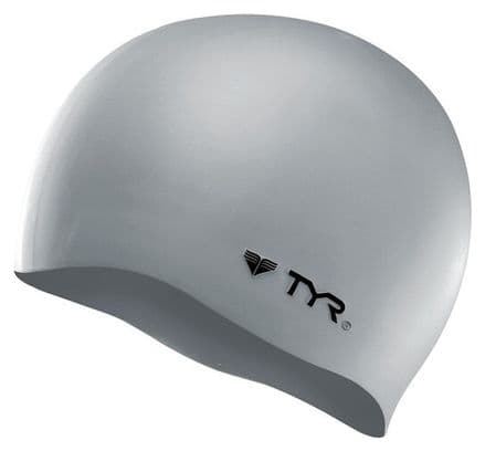 Bonnet de Bain TYR Silicon Cap No Wrinkle Argent