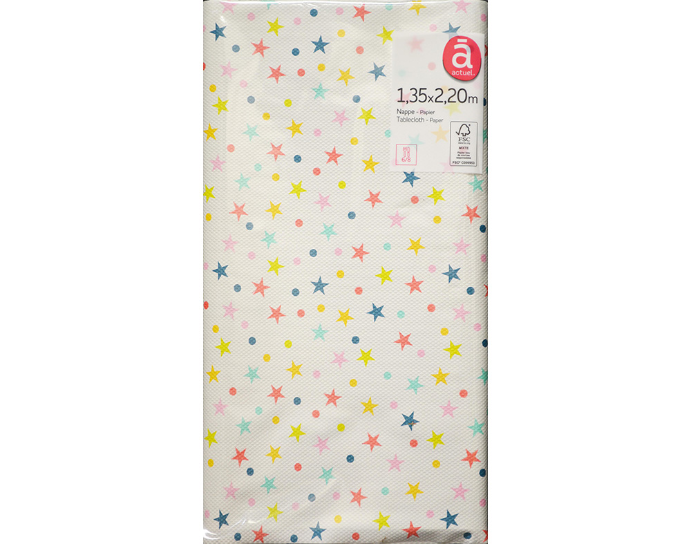 TOALHA DESCARTÁVEL ACTUEL PAPEL INFANTIL 1.35X2.2M